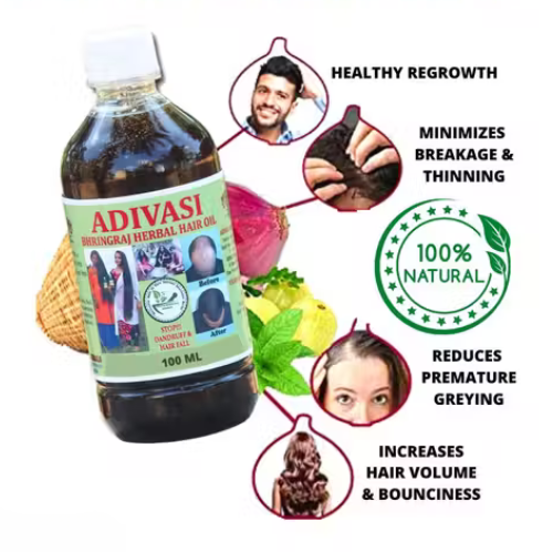 ORIGINAL ADIVASI HAKKI-PIKKI HAIR OIL