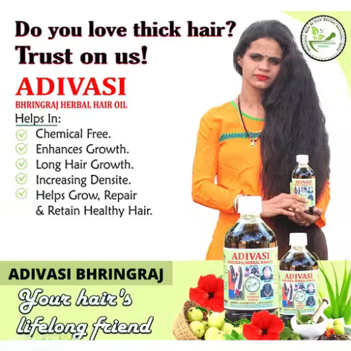 ORIGINAL ADIVASI HAKKI-PIKKI HAIR OIL
