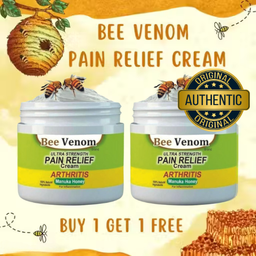 Bee Venom Ultra Strength Pain Relief Cream (Pack of 2)